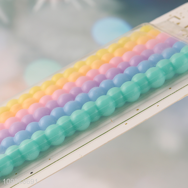 China products multicolor birthday cake candle party candle