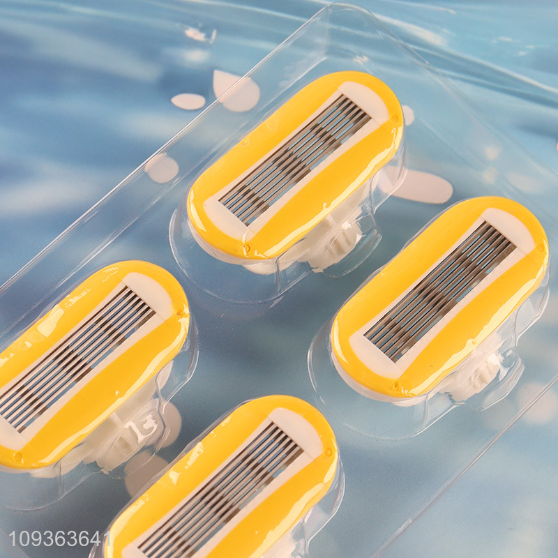New arrival  manual razor 6blades razor with refills
