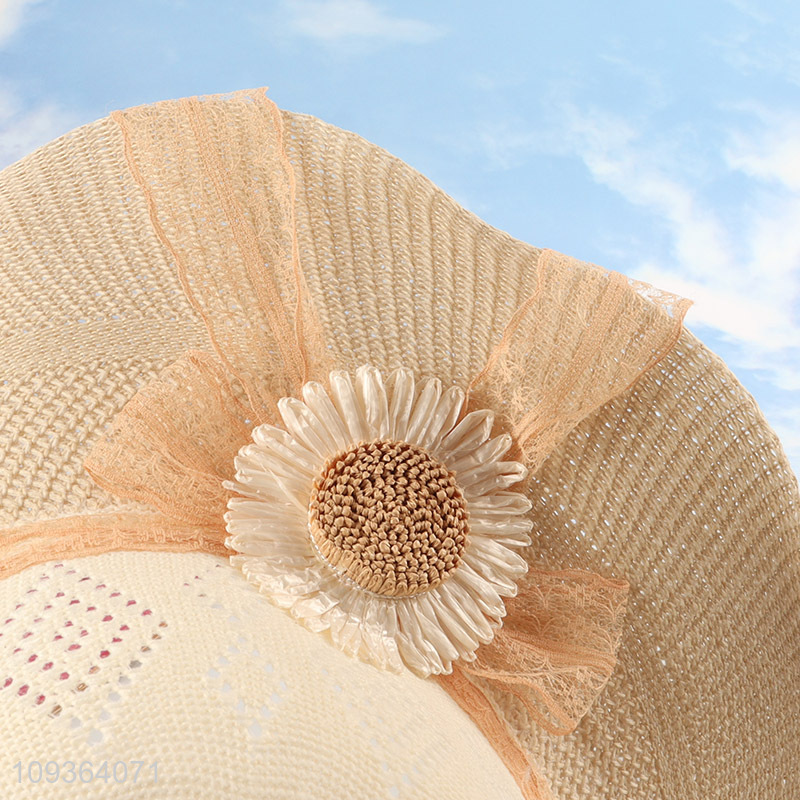 Latest products straw hat beach hat fashion sun hat