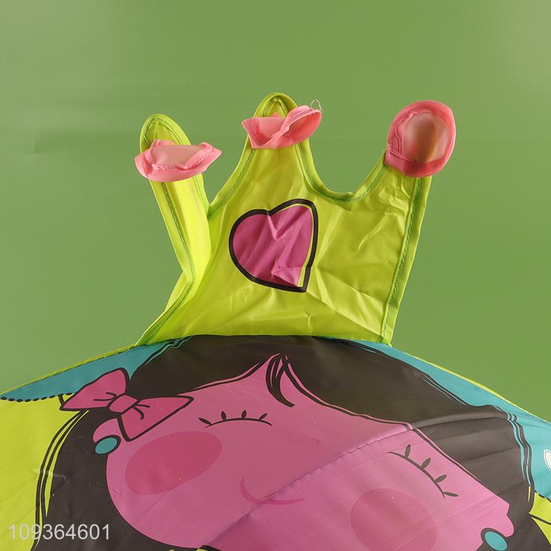 Hot sale princess girls cartoon children umbrella