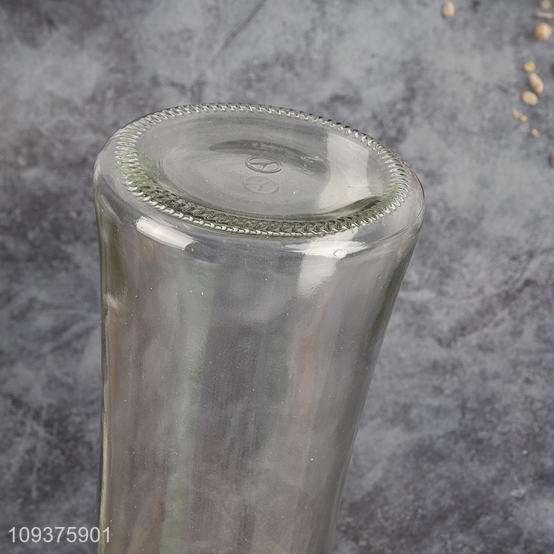 Top quality glass oil pot oil jug condiment bottle