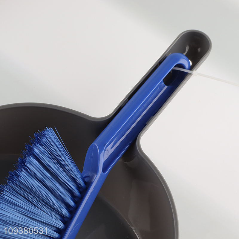 Good quality desktop cleaning broom and dustpan set