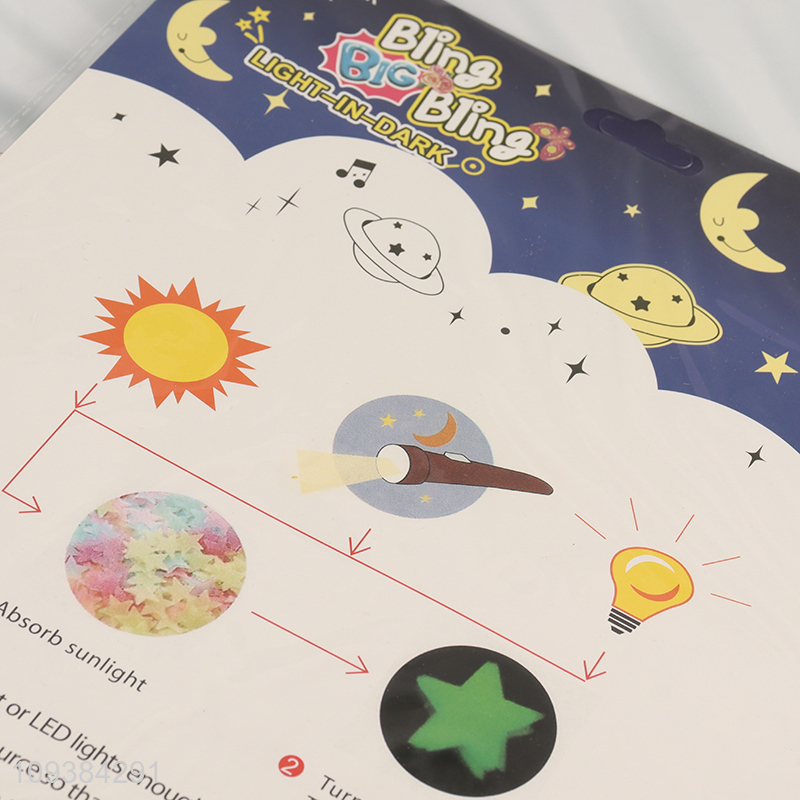 Low price home decor glow-in-the-dark wall stickers