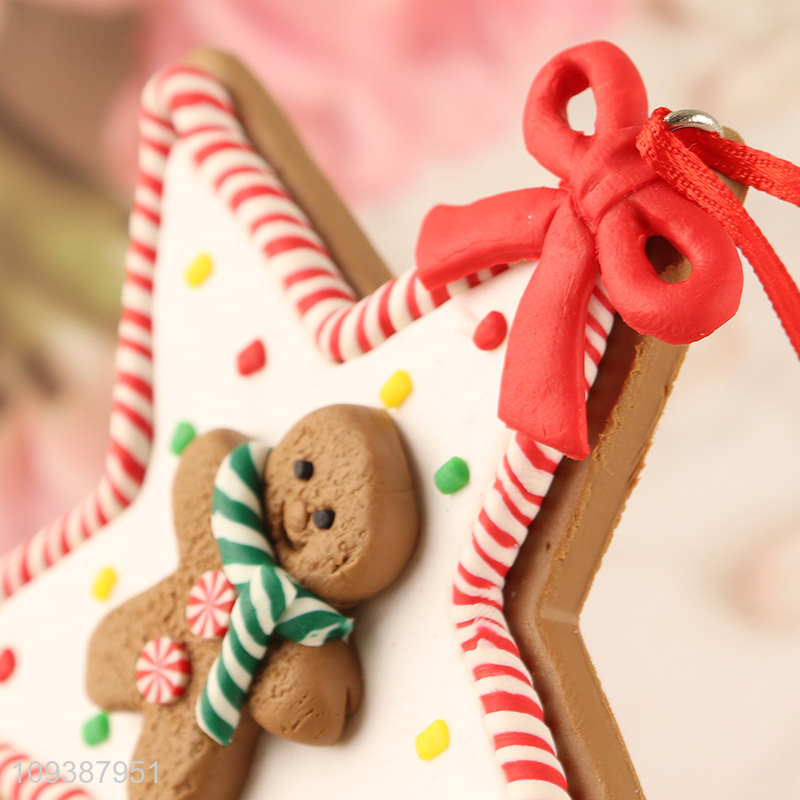 Best sale gingerbread man Christmas hanging ornament decoration