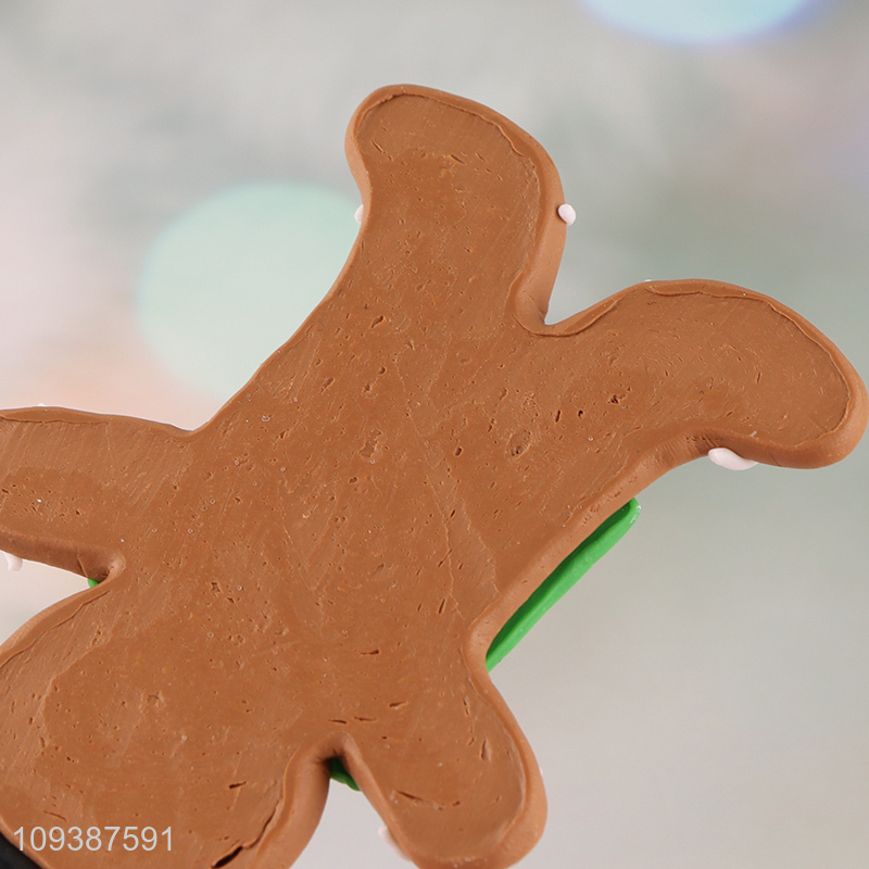 Best sale gingerbread man shape Christmas hanging ornament