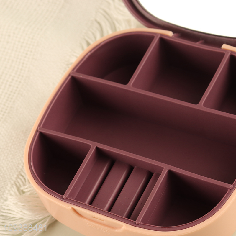Factory direct sale makeup mirror cosmetic mirror with storage box