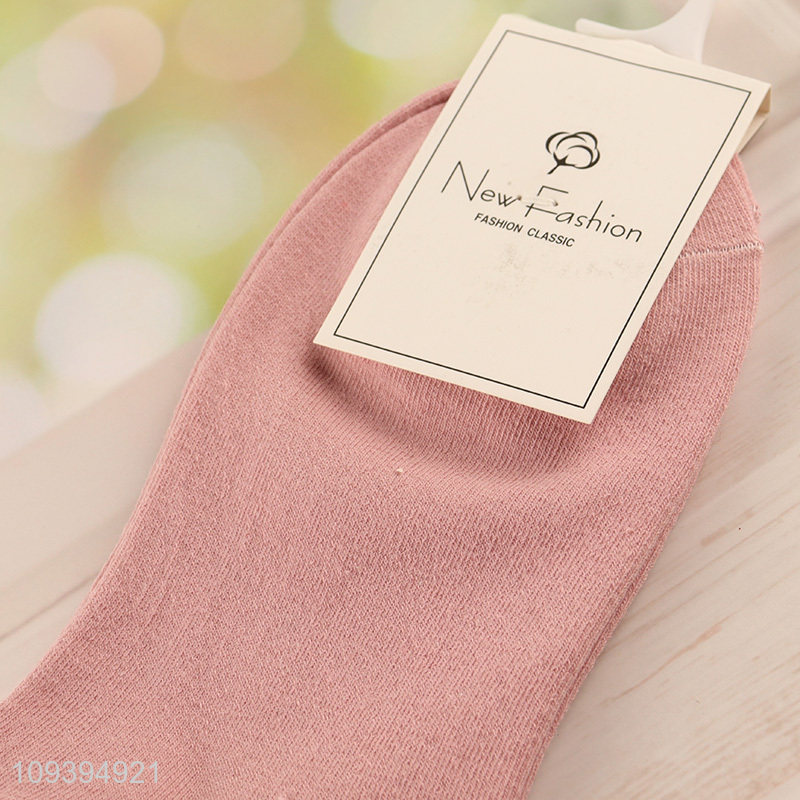 China products soft ruffled edge women's casual socks