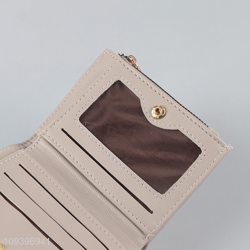 Factory price fashion ladies wallet with card holder