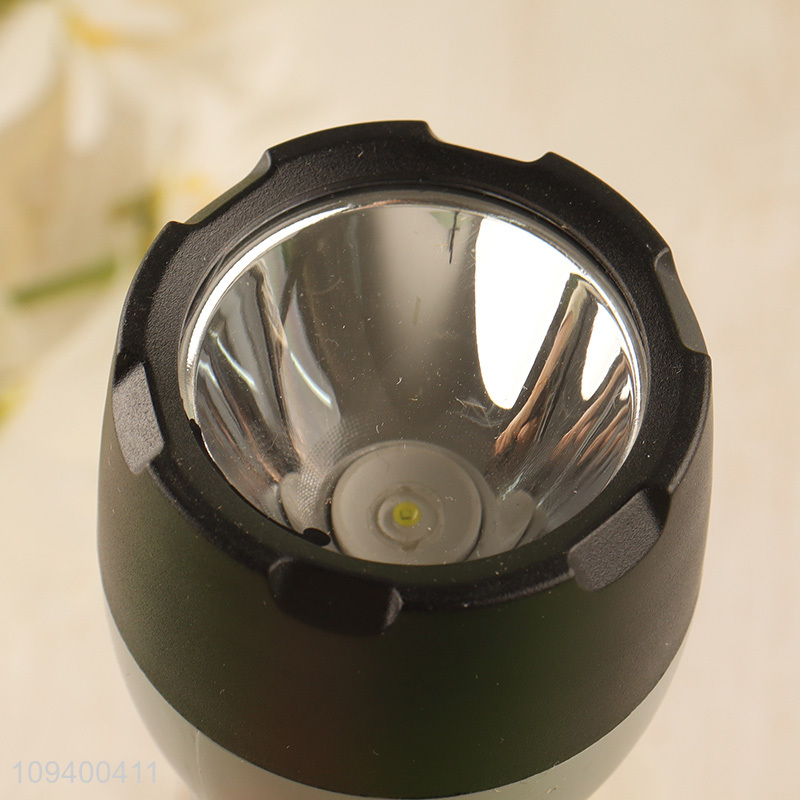 China products plastic dual lights source flashlight
