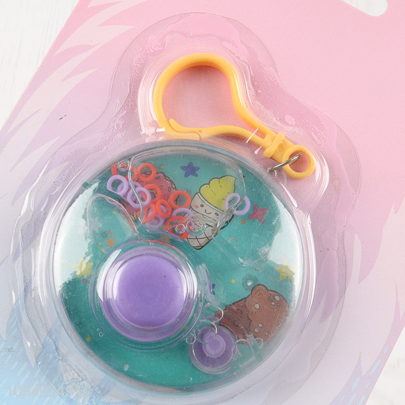 Good quality portable keychain games console maze toys