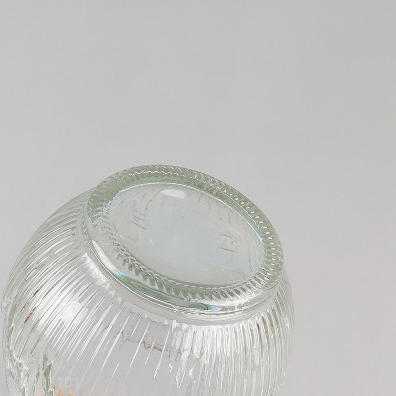 Latest products glass candle holder for home decor