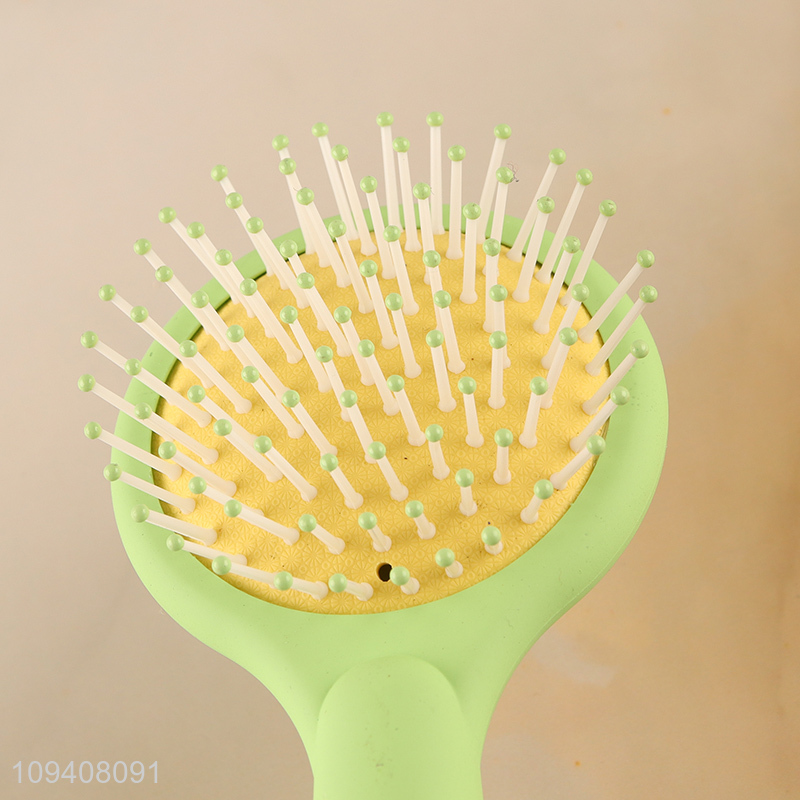 Top selling hair comb hair brush with makeup mirror