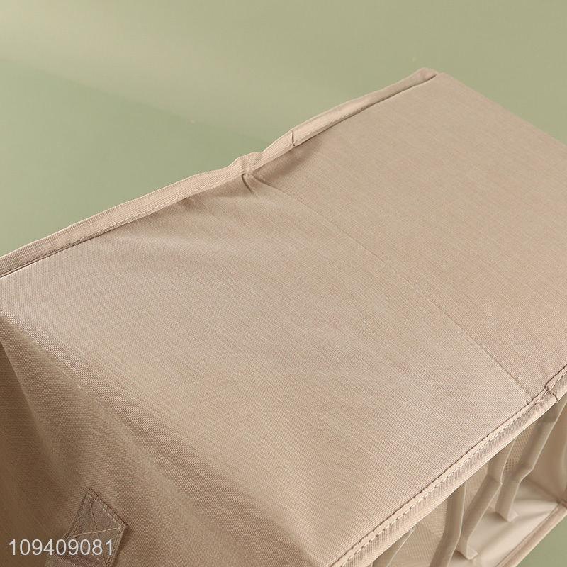 New arrival compartment cation storage box with handle