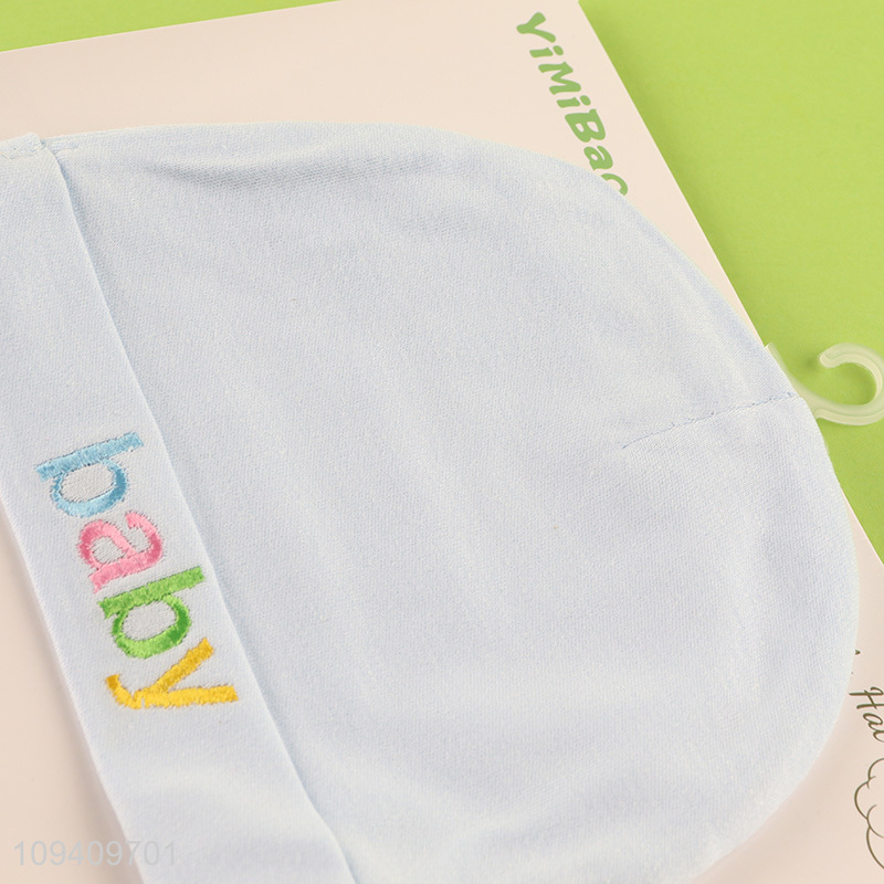 Good sale multicolor cotton soft baby hat