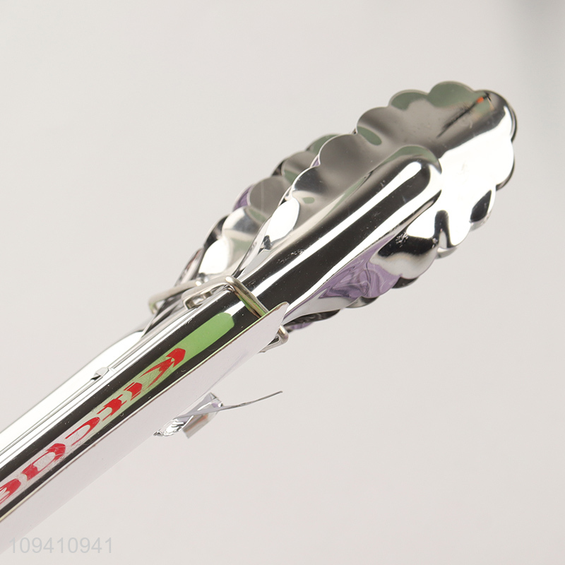 Good selling 2pcs stainless steel food tongs set