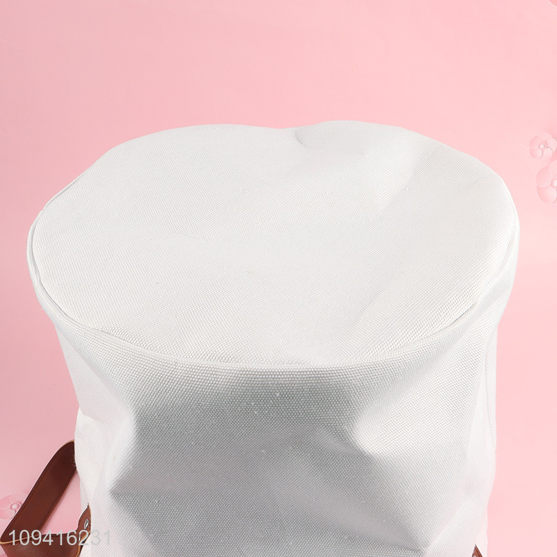 Popular products soft polyester fabric basket for bathroom storage