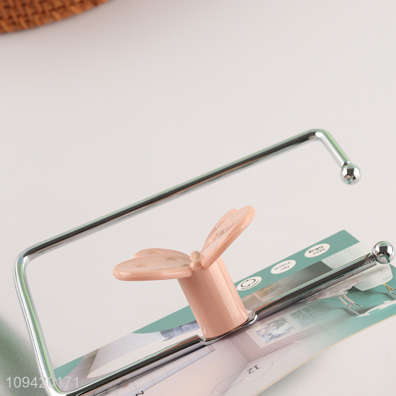 New style butterfly paper towel rack suction cup hook