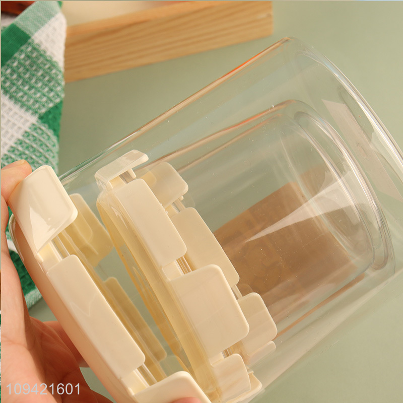 Best quality round sealed storage jar set