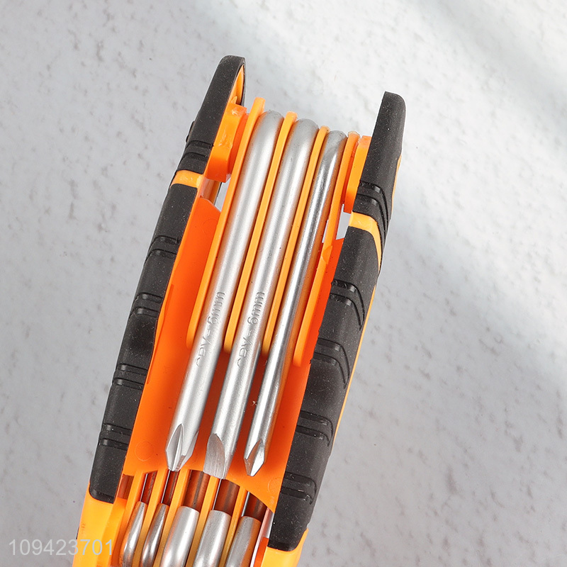 Wholesale Folding Hex Key Set Folding Torx Wrench Set