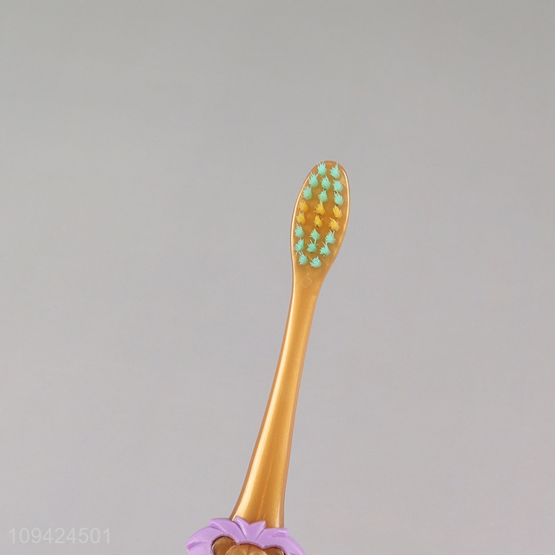 Cute Animal Design Handle Toothbrush Set