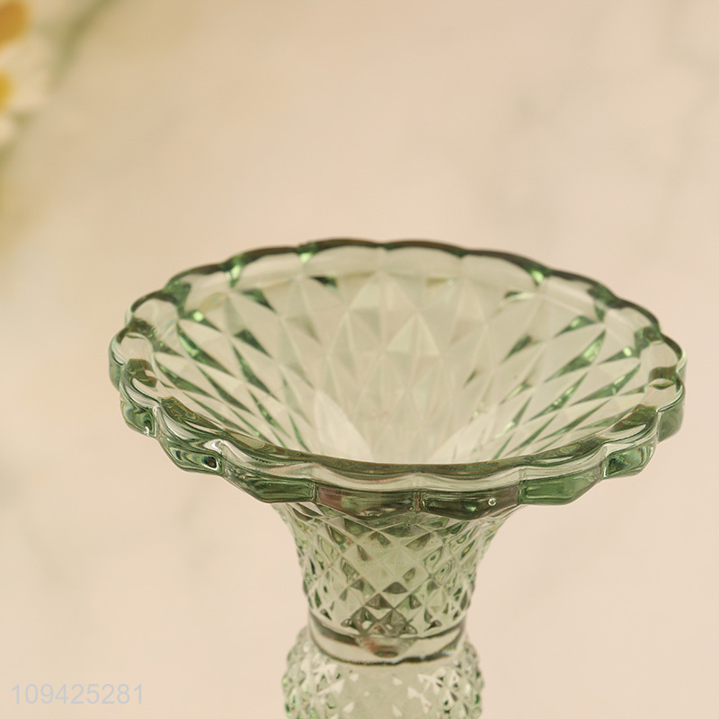 Good sale glass candle holder for home decor