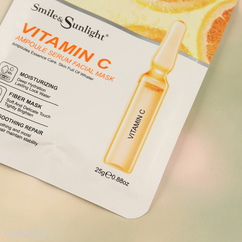 Top quality vitamin c soothing calming facial mask