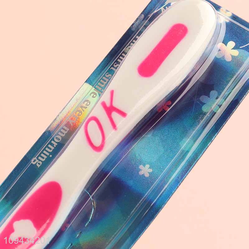 High Quality Dual Cleaning Manual Kids Toothbrush