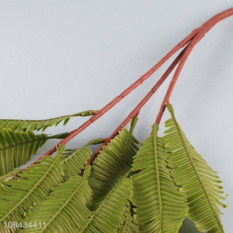 New product green artificial persian fern fake plants