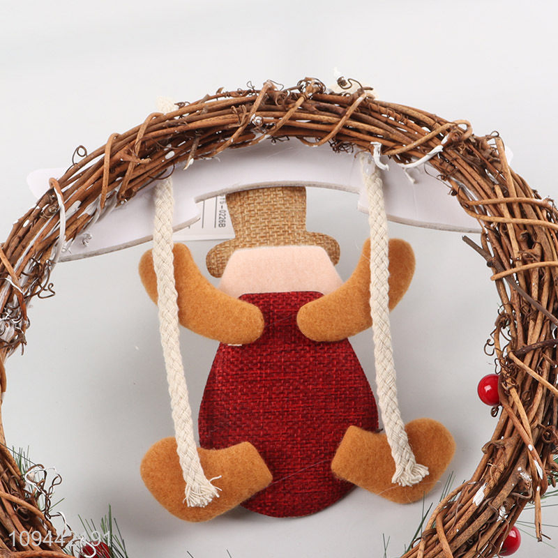 Hot products holiday hanging wreath ornament for sale