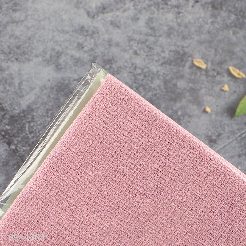 Low price reusable microfiber cleaning cloth for home