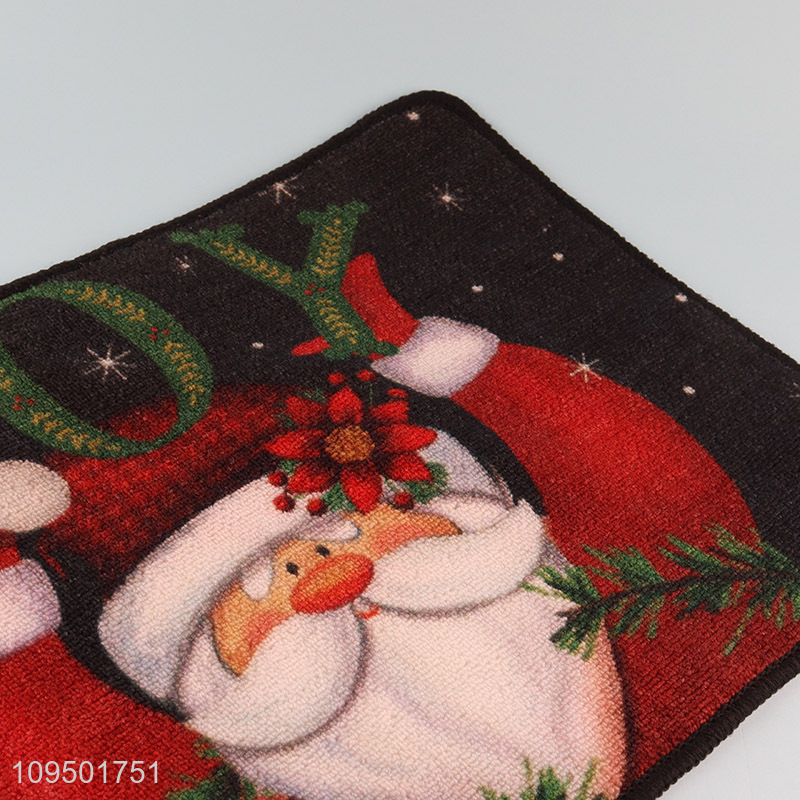 Latest products christmas floor mat door mat