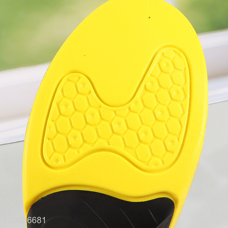 New arrival yellow arch support insoles for sale